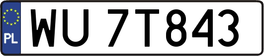 WU7T843