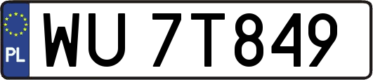 WU7T849