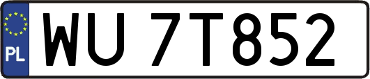 WU7T852