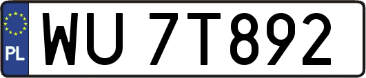 WU7T892