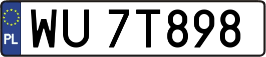 WU7T898