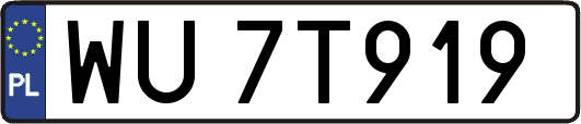WU7T919