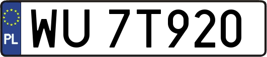 WU7T920