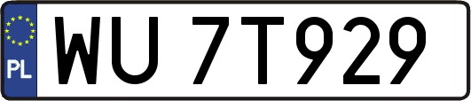 WU7T929