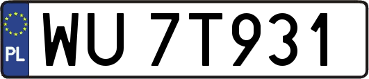 WU7T931