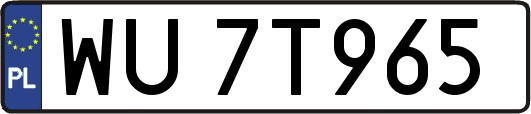 WU7T965