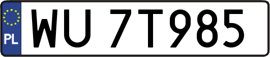WU7T985