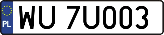 WU7U003
