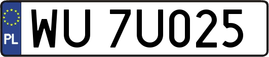 WU7U025