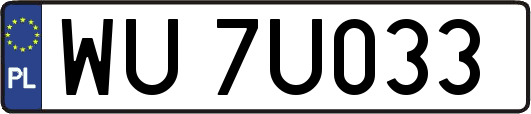 WU7U033