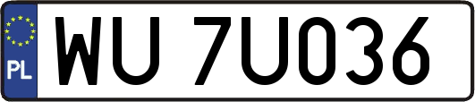 WU7U036