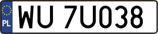 WU7U038
