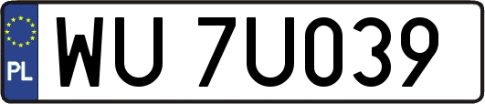 WU7U039