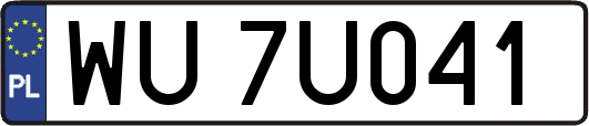 WU7U041