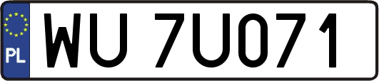 WU7U071