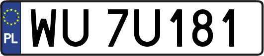 WU7U181