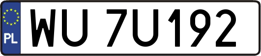 WU7U192
