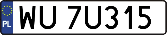 WU7U315