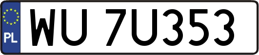 WU7U353