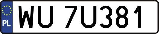 WU7U381