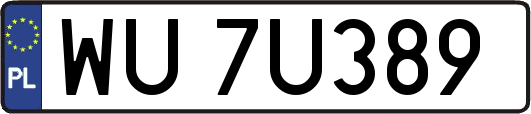 WU7U389