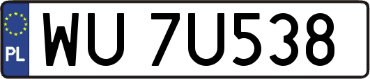 WU7U538