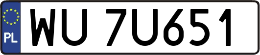 WU7U651