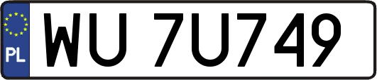 WU7U749