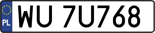 WU7U768