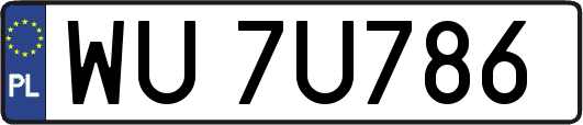 WU7U786