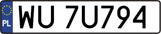 WU7U794