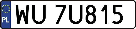WU7U815