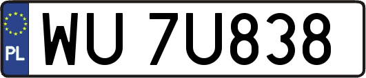 WU7U838