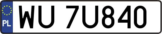 WU7U840