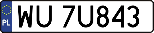 WU7U843