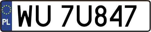 WU7U847