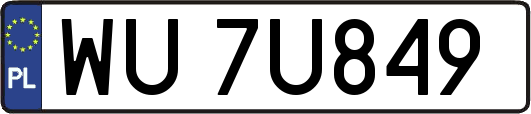 WU7U849