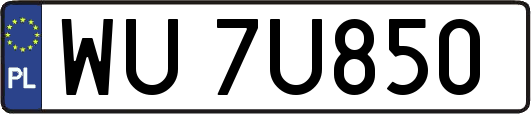 WU7U850