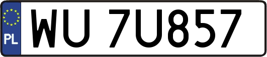 WU7U857