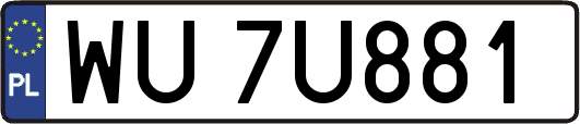WU7U881