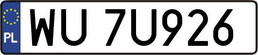 WU7U926
