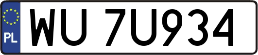 WU7U934