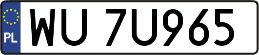 WU7U965