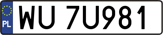 WU7U981