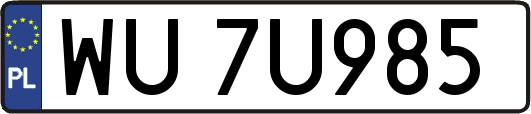 WU7U985