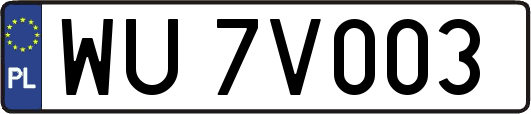 WU7V003