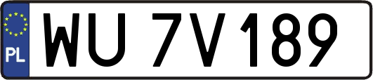 WU7V189