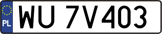 WU7V403