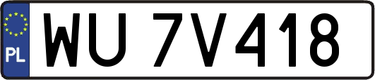 WU7V418