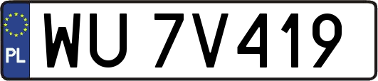 WU7V419